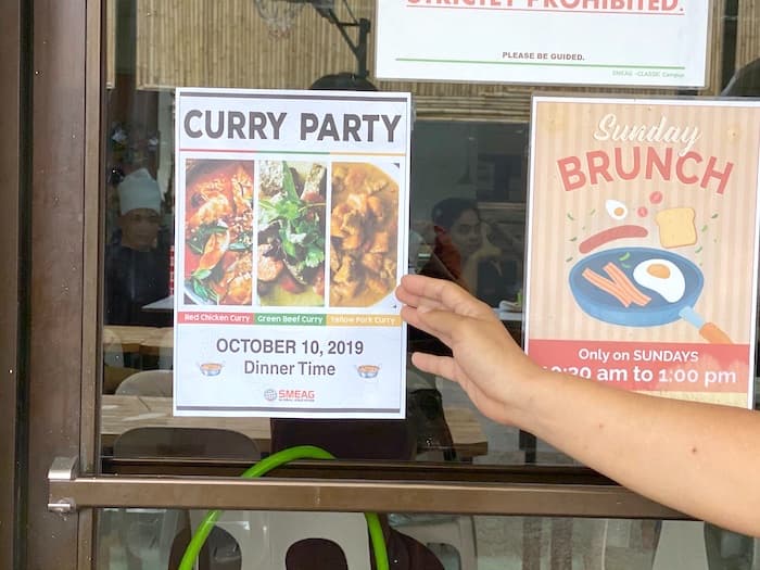 SMEAGキャピタルの食堂