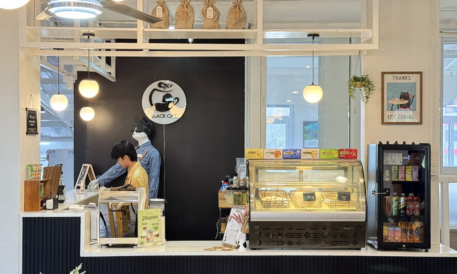 BECI City(ベシ シティ)の校内カフェのカウンター