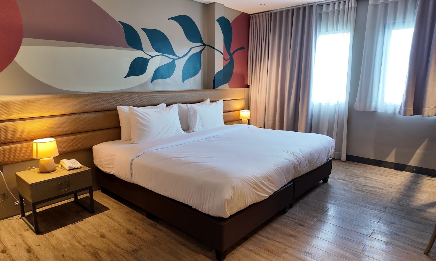Cebu Blue Oceanの外部寮Ocean SuitesのDeluxeルーム