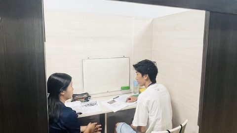 CLCのGeneral Speaking Englishコースのマンツーマン授業