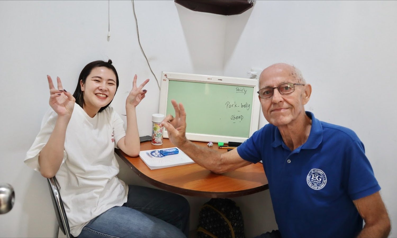 EG Academyのネイティブ講師とのマンツーマン授業