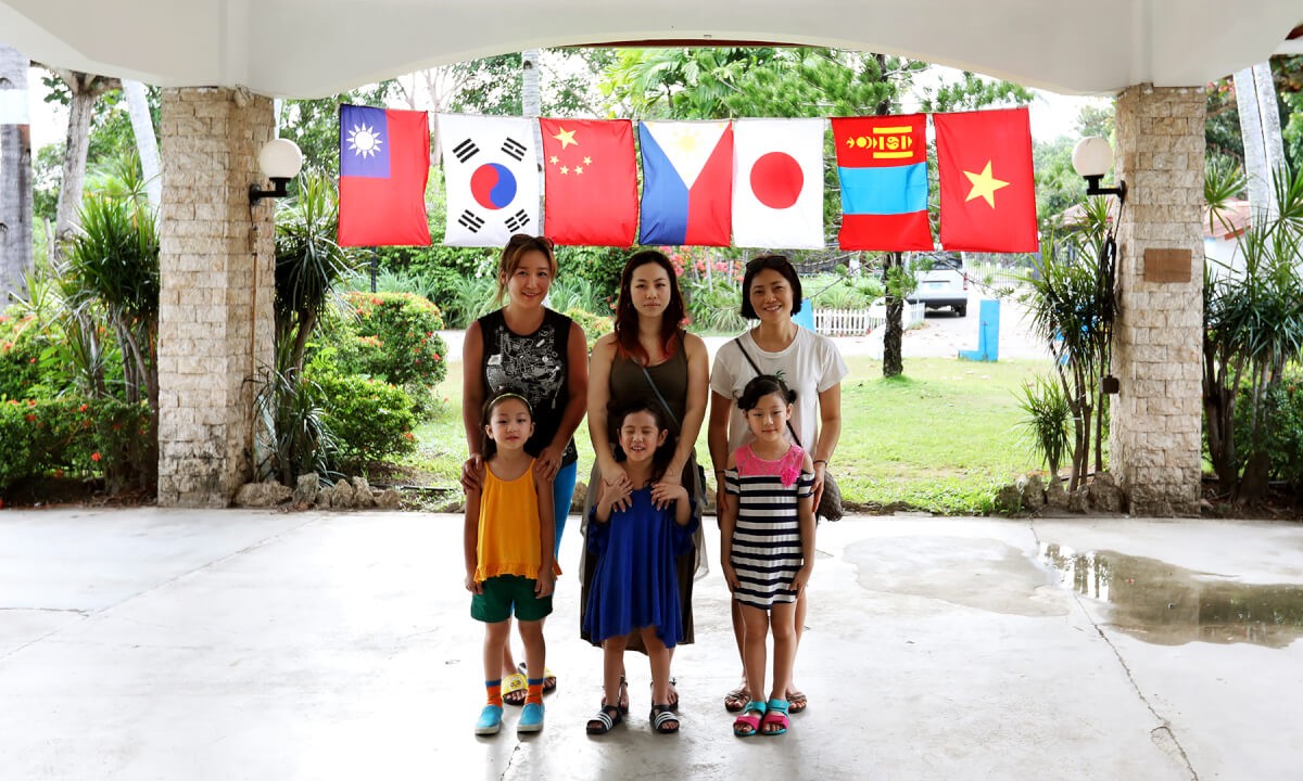 ELSAの幼稚園に通う各国の子どもたち