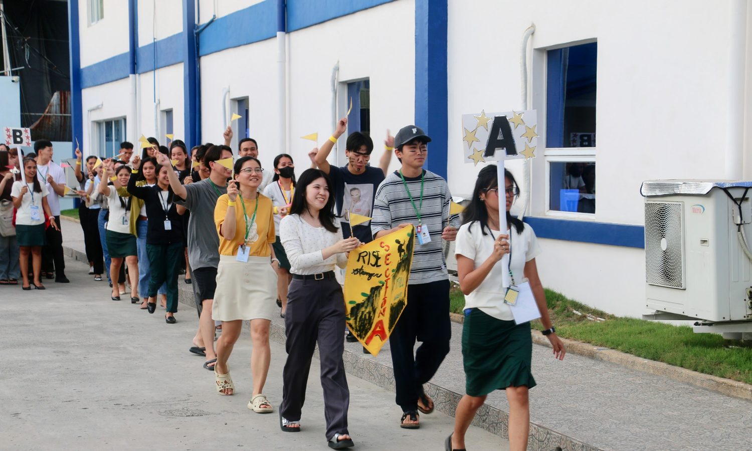 Philinterの月例イベント「English Day」に集まる多国籍の学生