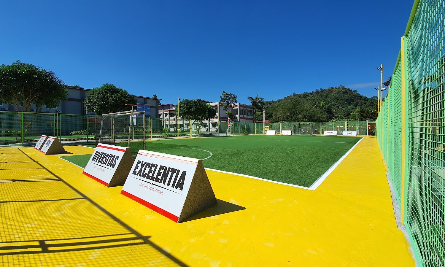 SMEAG Global Schoolのフットサルコート