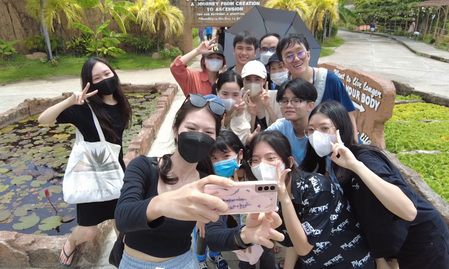 We Academyの留学生の週末のリゾート旅行