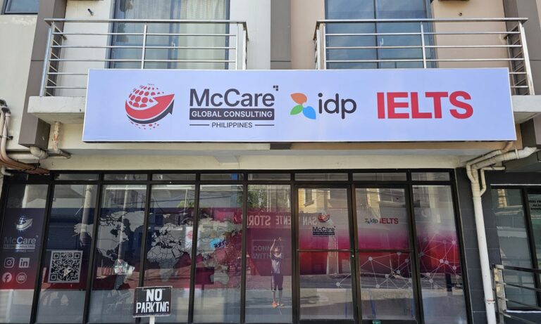 We Academyの1階にあるIDP公式のIELTSテストセンター（McCare）