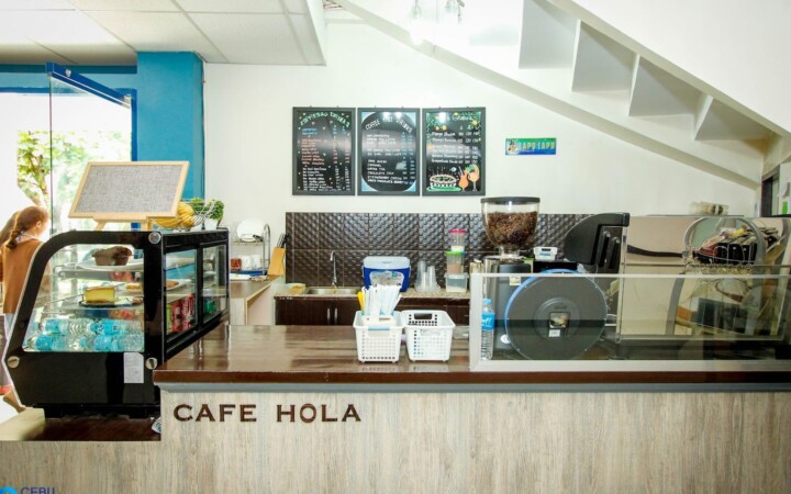Cebu Blue OceanのカフェCafe Hola