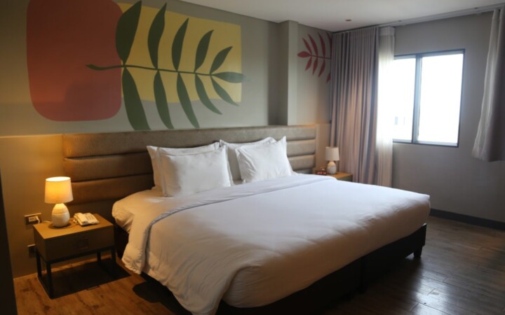 Cebu Blue Oceanの外部寮Ocean SuitesのOcean Viewルーム