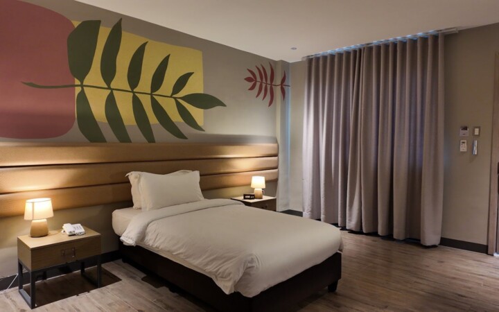Cebu Blue Oceanの外部寮Ocean SuitesのSuperiorルーム