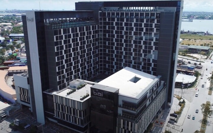 Bai Hotelの全景（上から）