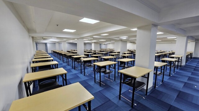 CPILSのIELTSペーパー試験室