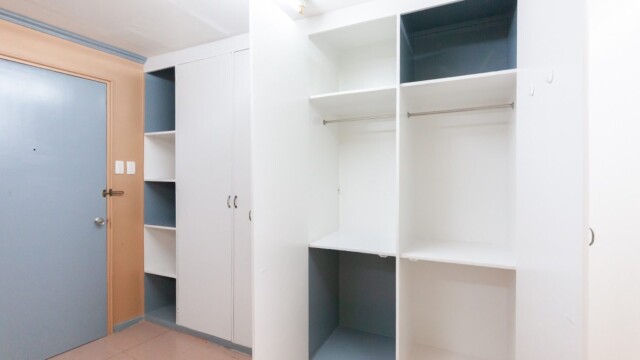 CPILSの4人部屋のクローゼット