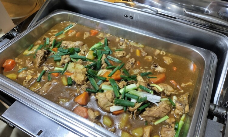 CPILSの食事（野菜の煮込み）