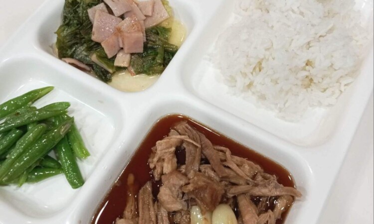 DLSAU-LLCの食事（煮込み料理）
