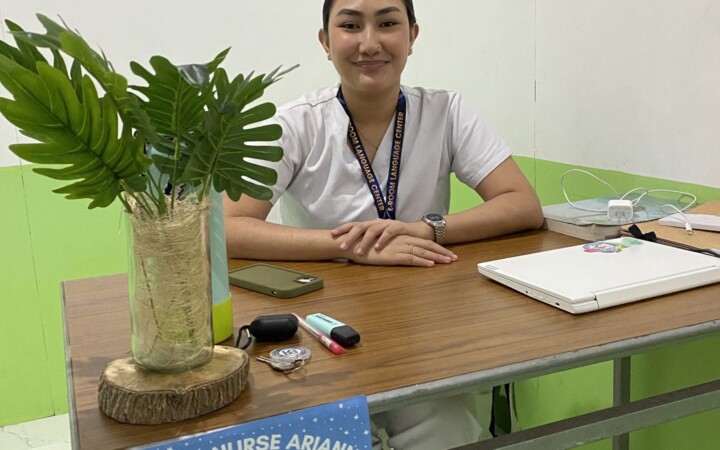 E-roomのナースステーションに常駐するナース