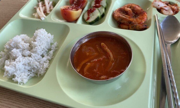 GITC Iloiloの食堂の食事