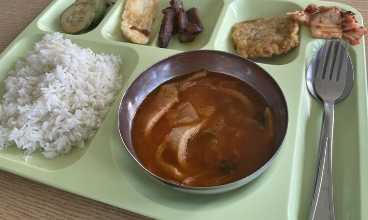 GITC Iloiloの食堂の食事