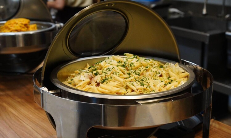 GLCの食事：ショートパスタ