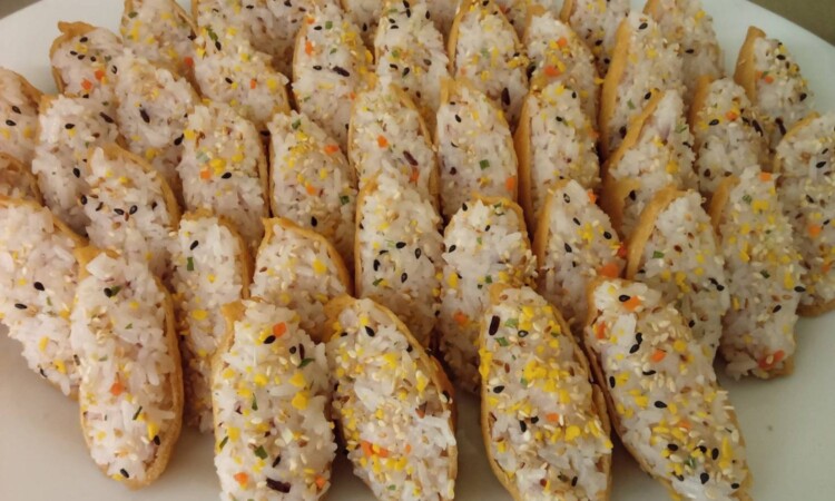 PILAの食事（おにぎり）