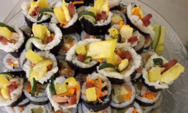 PILAの食事（キンパ）