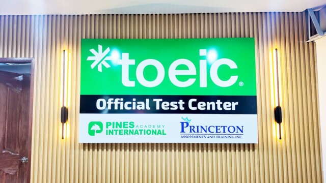 PINESメイン校1階のTOEIC公式テストセンター