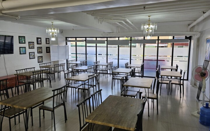 We Academyの食堂